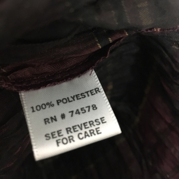 Cache Plaid Stretch Crinkle Button Down Shirt Small Christmas Holiday - Picture 5 of 7